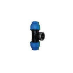 Tee de redução de compressão 40 x deriv r fêmea 1 1/4" - NAANDANJAIN
